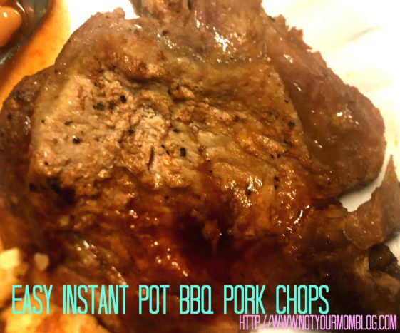 easy bbq pork chops recipe